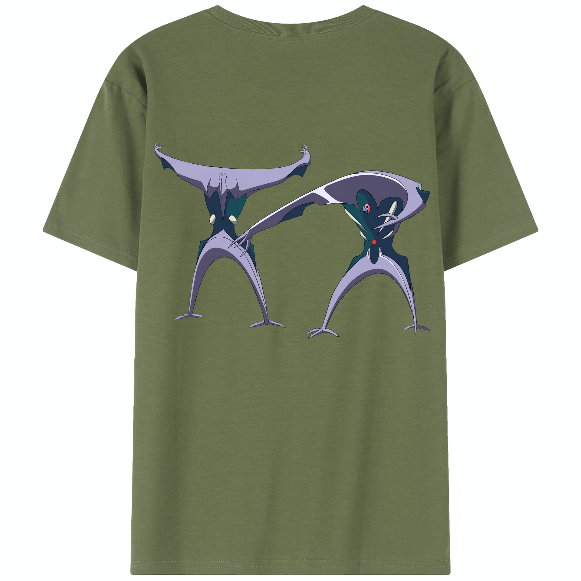 （画像用） EVA 新世紀エヴァンゲリオン 綿100％半袖Tシャツ（背面プリント）